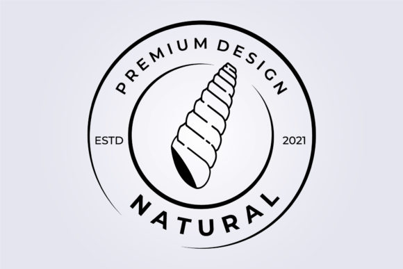 Download Seashell Logo Line Art Premium Shell - Shell Collection