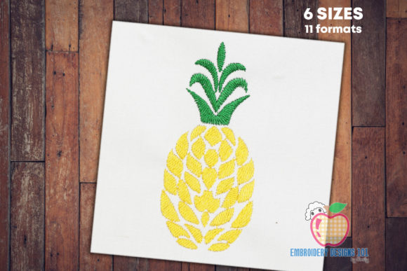 Download Fancy Pineapple Fruit Quick Stitch - Quick stitch Collection