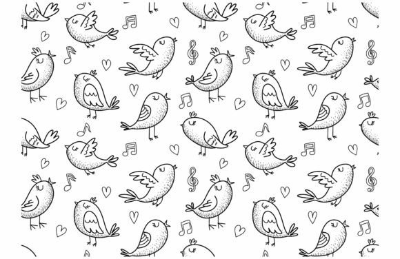 Download Bird Pattern - Premium Resources