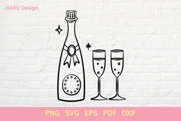 Download HandDrawn Wedding Item Wine Glass - Drawn Collection