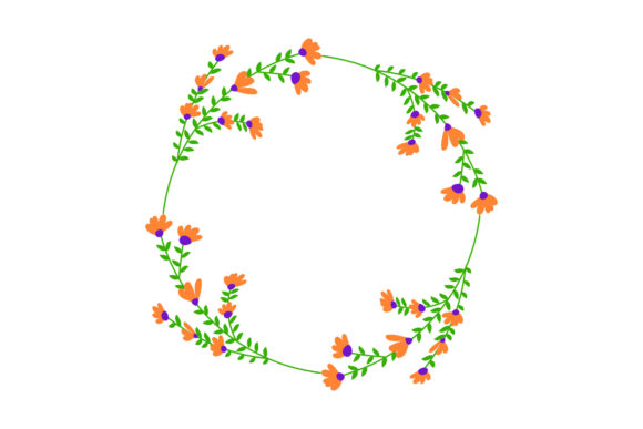 Download Ornate Floral Frame Element Summer - Ornate Collection