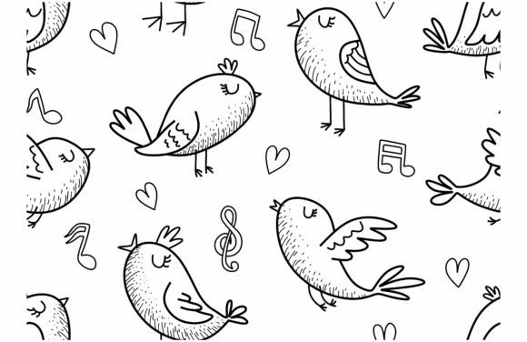 Download Bird Pattern - Premium Resources