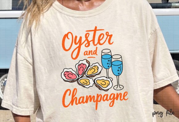 Download Hand Drawn PNG Summer Oyster Champagne - Drawn Collection